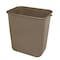 Impact Products 28 qt Rectangular Indoor Plastic Can, Beige, Open Top, Polyethylene, 15.5 in IMP 7702 BEI - alternate 2